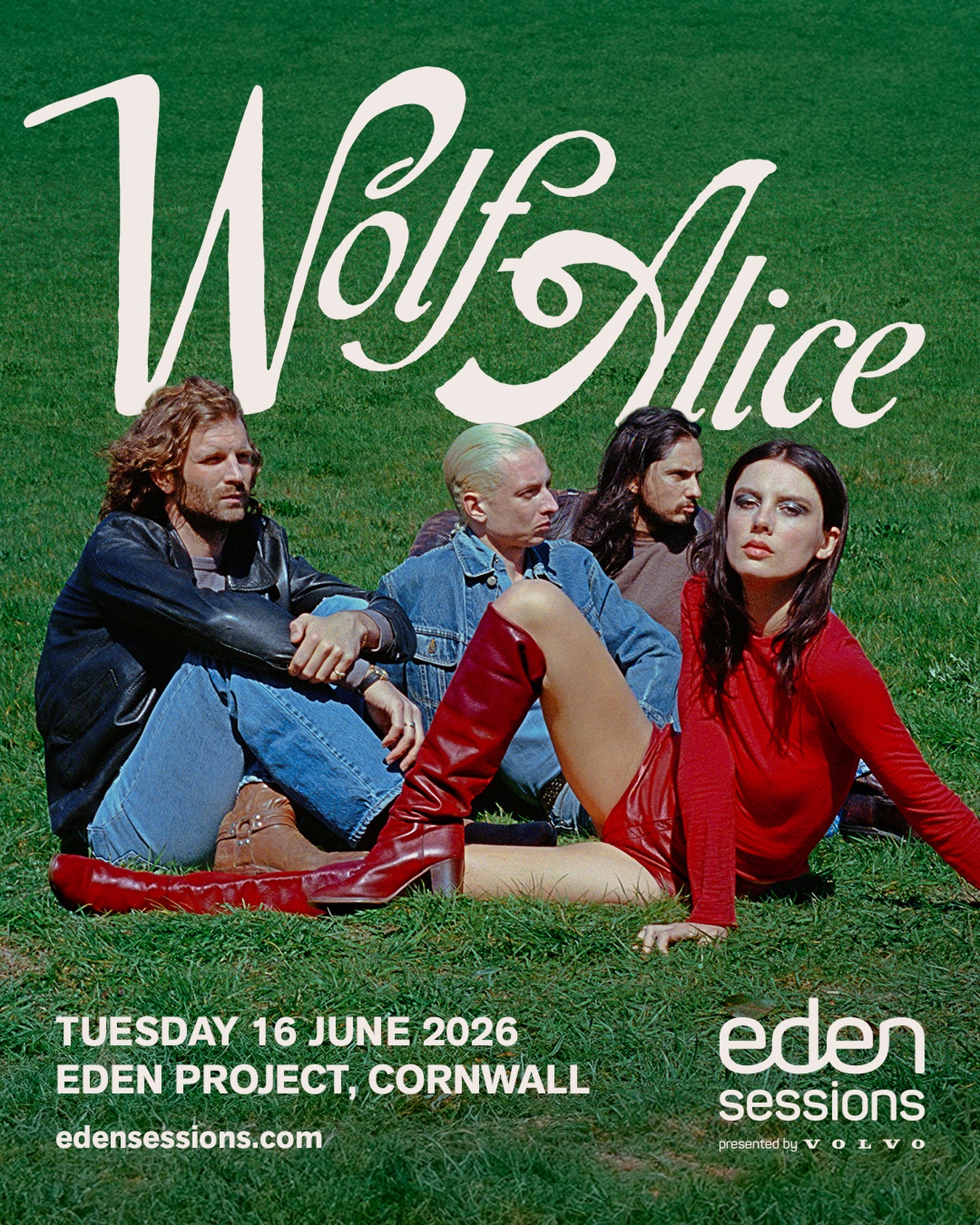 Wolf Alice Tour Poster 2026